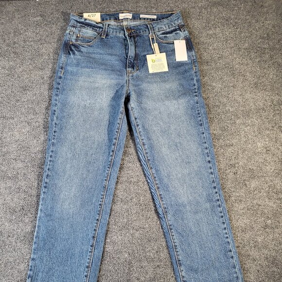 Curve Appeal Denim - Curve Appeal Women's Jeans Size 4 Leenah Easy Fit Straight Oceana 4/27